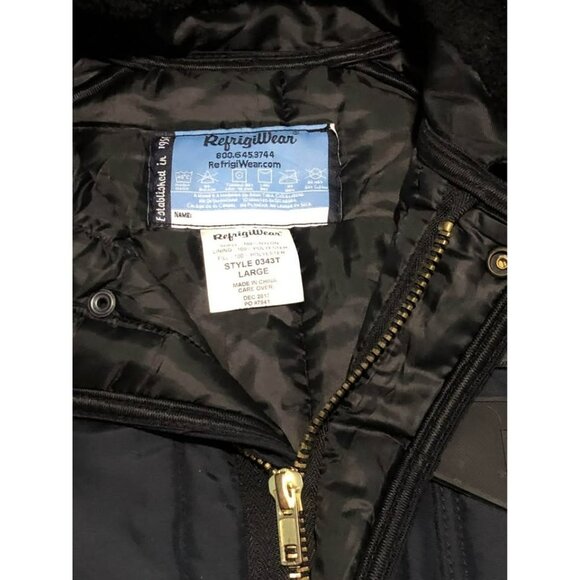 Jacket Large Men Thermal Lining, REFRIGIWEAR Reflective Material - Picture 5 of 8